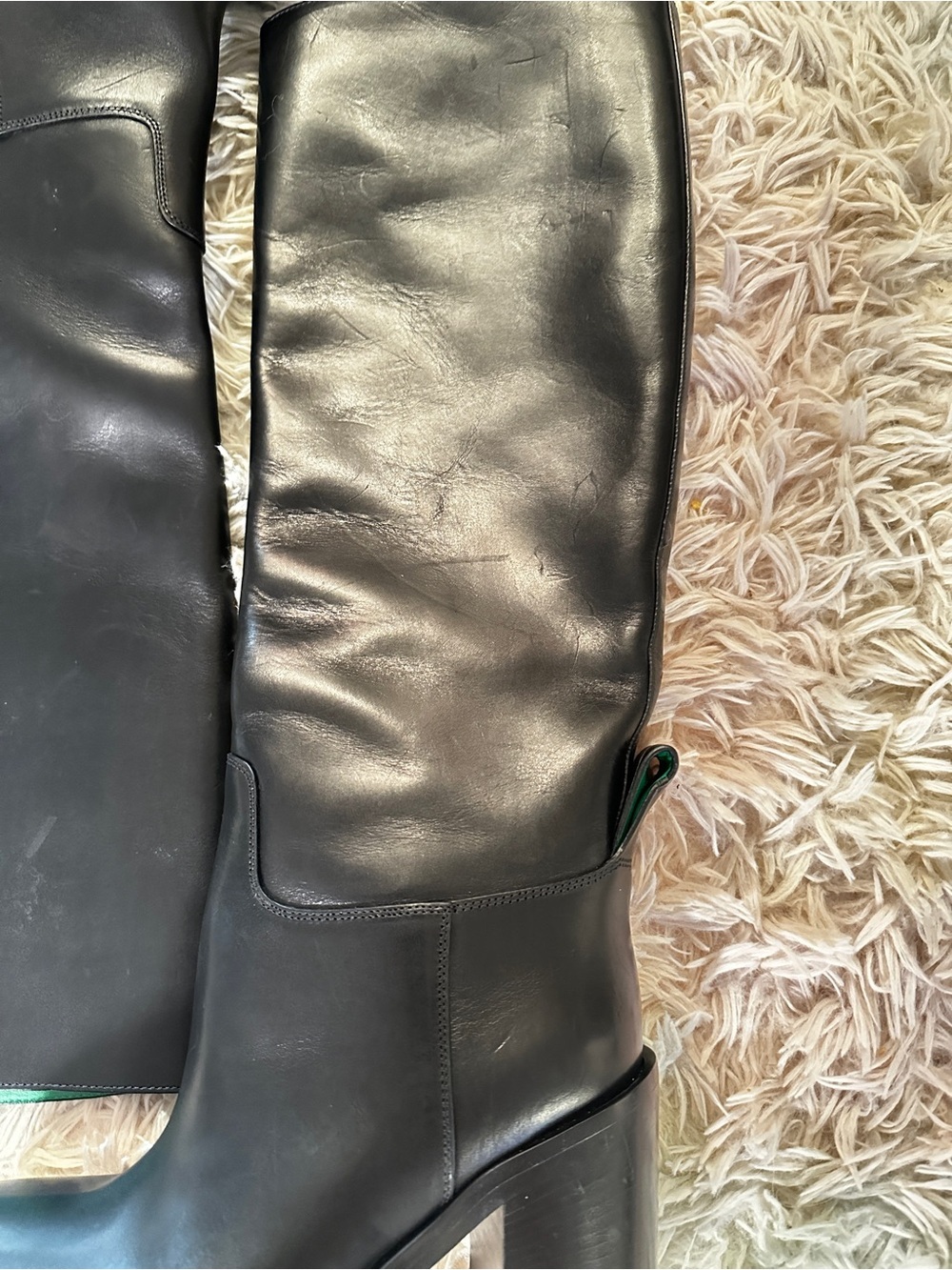 NEW Bottega Veneta Cavallo Over the Knee Boots Size 37.5 - Picture 10 of 16